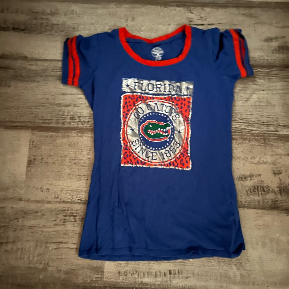Rivalry Threads Blue and Orange Kids Gators Tee